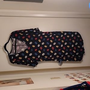 Torrid lip smack kiss dress 2xl xxl NWT